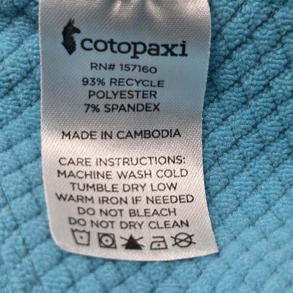 Cotopaxi‎ Men's Large Bandera Colorblock Thermal Pullover Sweater Sweatshirt - Picture 6 of 6